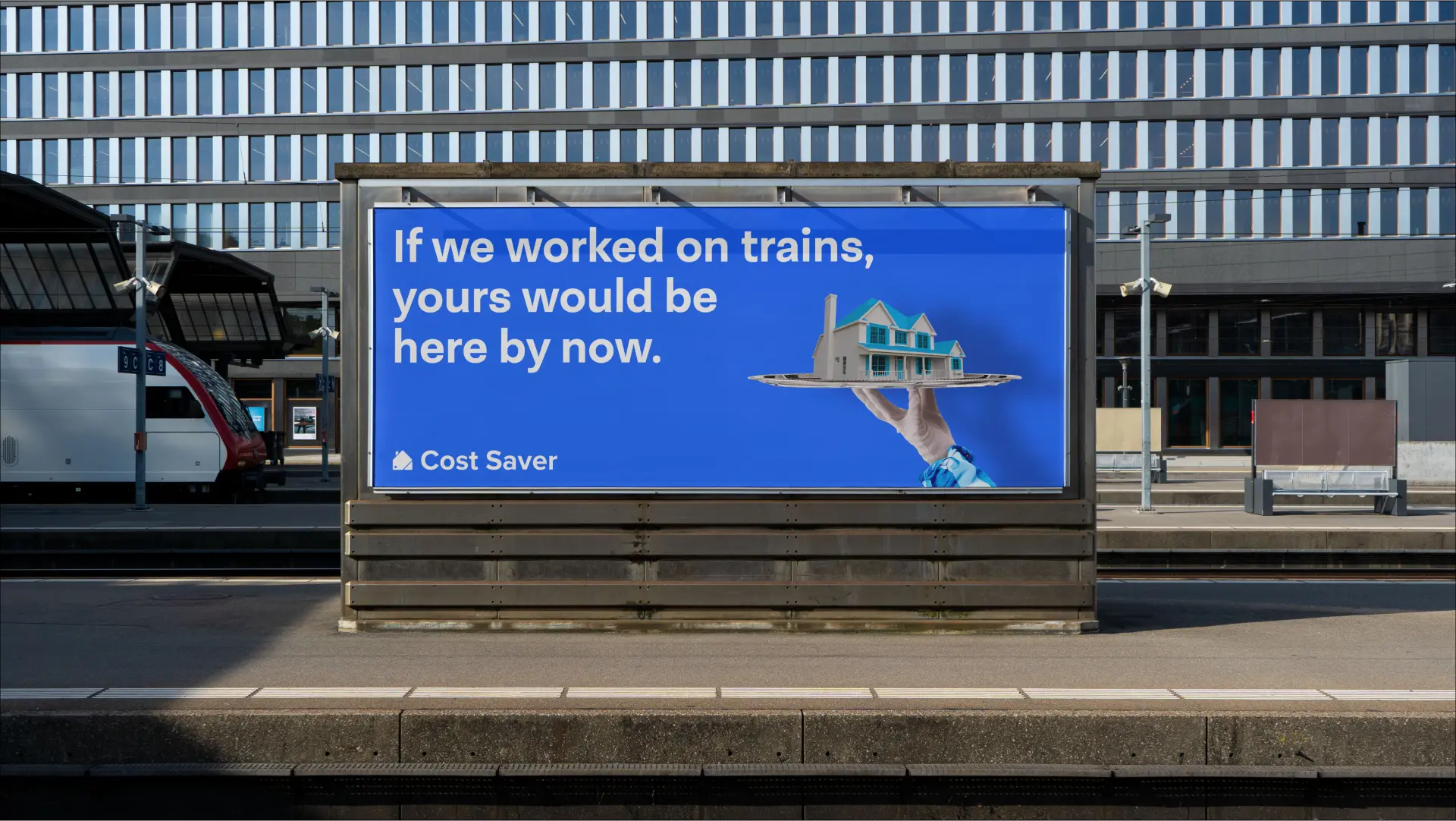 Cost Saver Billboard Mockup
