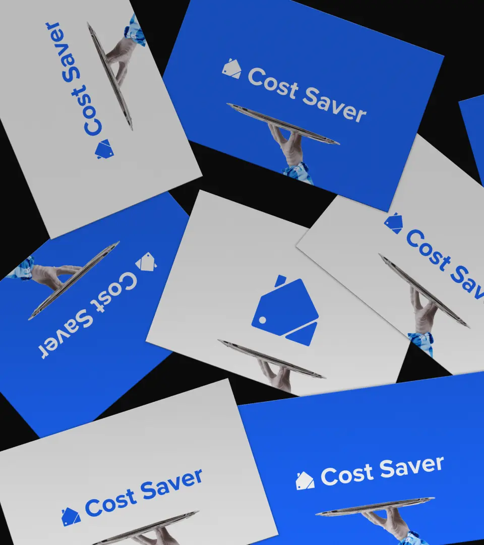 Cost Saver business cards