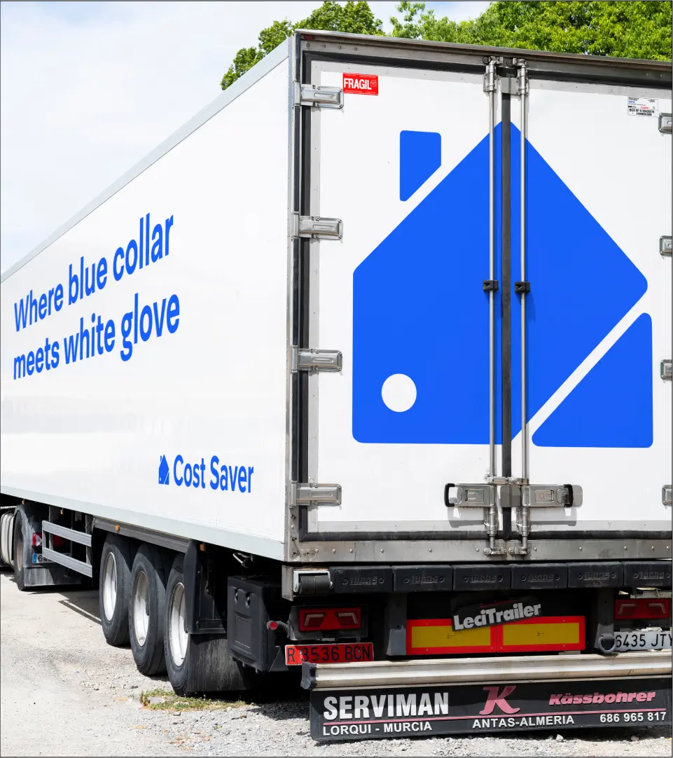 Cost Saver truck wrap mockup